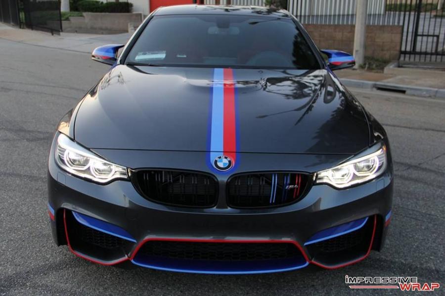  BMW M4 Coupe by Impressive Wrap 2016 года  (фото 2 из 12)